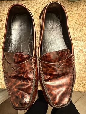 Cole Haan Women’s Brown tortoiseshell Trillby Driver loafer